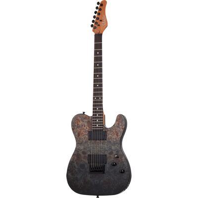 Schecter PT Standard Burl Black Fade Burst Schecter PT Standard Burl Black Fade Burst