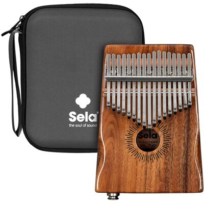Sela Kalimba SEKL17PKO 17 Tons Koa Hollow C/Pickup Sela Kalimba SEKL17PKO 17 Tons Koa Hollow C/Pickup
