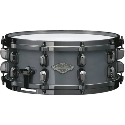 Caja Tama Starclassic Performer de 14" x 5.5" - Gris ahumado/Hordes cromados Caja Tama Starclassic Performer de 14" x 5.5" - Gris ahumado/Hordes cromados