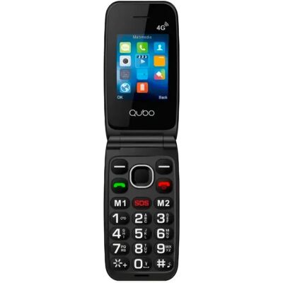 Qubo Senior Neo2Nw-Bk 4G Negro / Móvil 2.4" Qubo Senior Neo2Nw-Bk 4G Negro / Móvil 2.4"