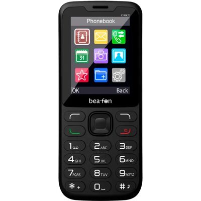 Beafon C190 Lte Black / Móvil 2.4" Beafon C190 Lte Black / Móvil 2.4"