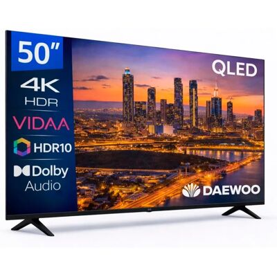 Daewoo 50Vb56Qv / Televisor Smart Tv 55" Qled Uhd 4K Hdr Vidaa Daewoo 50Vb56Qv / Televisor Smart Tv 55" Qled Uhd 4K Hdr Vidaa