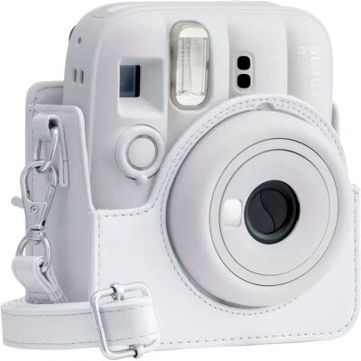Fujifilm Funda Instax Mini 13 Clay White / Funda De Cámara Con Correa Ajustable Fujifilm Funda Instax Mini 13 Clay White / Funda De Cámara Con Correa Ajustable