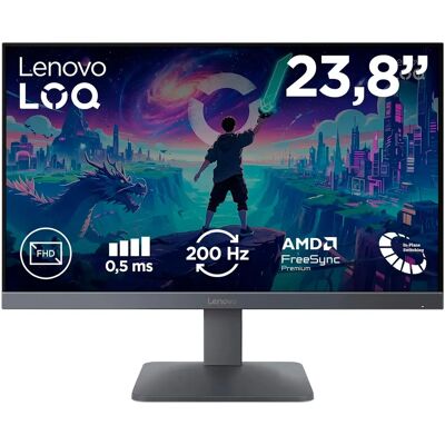 Lenovo Loq 24-10 Negro / Monitor 23.8" 200Hz Full Hd Lenovo Loq 24-10 Negro / Monitor 23.8" 200Hz Full Hd