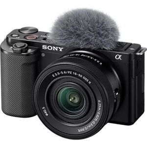 Sony Zv-E10 + 16-50Mm Negro / Cámara Vlogging + Objetivo Zoom 16-50Mm F3.5-5.6 Sony Zv-E10 + 16-50Mm Negro / Cámara Vlogging + Objetivo Zoom 16-50Mm F3.5-5.6