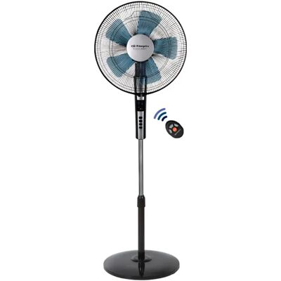 Orbegozo Sf0640 Negro Ventilador De Pie Silencioso 65W Potencia 2 Velocidades Temporidazor Orbegozo Sf0640 Negro Ventilador De Pie Silencioso 65W Potencia 2 Velocidades Temporidazor