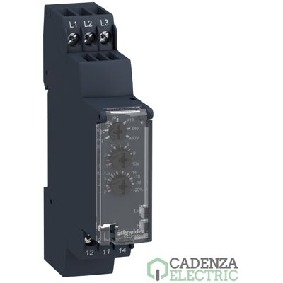 Schneider Electric RM17TU00 relé de supervisión de fase - Relé eléctrico Schneider Electric RM17TU00 relé de supervisión de fase - Relé eléctrico