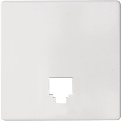 Placa para tomas telefónicas RJ11 y RJ12 Simon ref. 8200062-090 Placa para tomas telefónicas RJ11 y RJ12 Simon ref. 8200062-090
