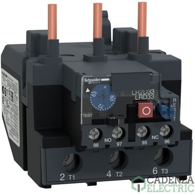 Relé de Sobrecarga Térmica para Motor TeSys 63-80 A Clase 10A ref. LRD3363 Schneider Electric Relé de Sobrecarga Térmica para Motor TeSys 63-80 A Clase 10A ref. LRD3363 Schneider Electric
