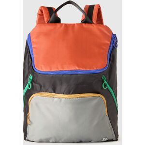 United Colors of Benetton Benetton, Mochila De Nailon Con Bloques De Color, Multicolor, Hombre Multi-color (OS) United Colors of Benetton Benetton, Mochila De Nailon Con Bloques De Color, Multicolor, Hombre Multi-color (OS)
