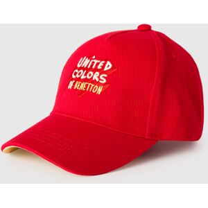 United Colors of Benetton Benetton, Gorra De Béisbol Roja Con Logotipo Bordado., Rojo, Niños Red (2-3) United Colors of Benetton Benetton, Gorra De Béisbol Roja Con Logotipo Bordado., Rojo, Niños Red (2-3)