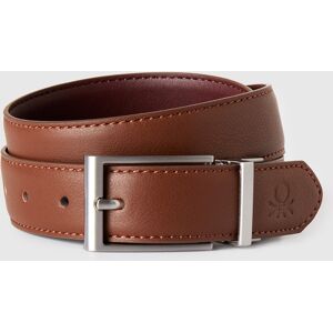 United Colors of Benetton Benetton, Cinturón Reversible, Marrón, Hombre Brown United Colors of Benetton Benetton, Cinturón Reversible, Marrón, Hombre Brown