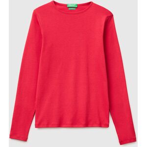 United Colors of Benetton Benetton, Camiseta De Manga Larga De Corte Entallado, Fresa, Mujer Strawberry (XL) United Colors of Benetton Benetton, Camiseta De Manga Larga De Corte Entallado, Fresa, Mujer Strawberry (XL)