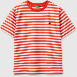 United Colors of Benetton Benetton, Camiseta De Rayas, Rojo, Niños Red (S) United Colors of Benetton Benetton, Camiseta De Rayas, Rojo, Niños Red (S)