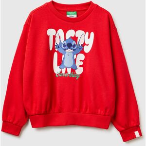United Colors of Benetton Benetton, Sudadera Corta ©disney Lilo & Stitch, Rojo, Niños Red United Colors of Benetton Benetton, Sudadera Corta ©disney Lilo & Stitch, Rojo, Niños Red