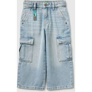 United Colors of Benetton Benetton, Vaqueros Cargo Holgados, Azul, Niños Blue (12-18) United Colors of Benetton Benetton, Vaqueros Cargo Holgados, Azul, Niños Blue (12-18)