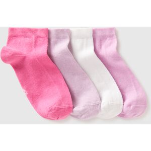 United Colors of Benetton Benetton, Cuatro Calcetines Cortos Estampados, Multicolor, Niños Multi-color (11-12) United Colors of Benetton Benetton, Cuatro Calcetines Cortos Estampados, Multicolor, Niños Multi-color (11-12)
