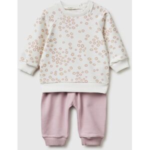 United Colors of Benetton Benetton, Conjunto De Sudadera Elástica, Blanco Crema, Niños Creamy White (0-1) United Colors of Benetton Benetton, Conjunto De Sudadera Elástica, Blanco Crema, Niños Creamy White (0-1)