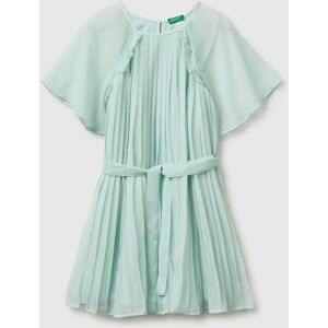 United Colors of Benetton Benetton, Vestido Plisado, Verde Agua, Niños Aqua (S) United Colors of Benetton Benetton, Vestido Plisado, Verde Agua, Niños Aqua (S)