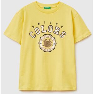 United Colors of Benetton Benetton, Camiseta Con Logo, Amarillo, Niños Yellow (S) United Colors of Benetton Benetton, Camiseta Con Logo, Amarillo, Niños Yellow (S)