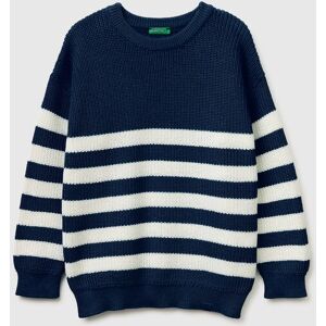 United Colors of Benetton Benetton, Suéter Con Rayas Bicolor, Azul Oscuro, Niños Dark Blue United Colors of Benetton Benetton, Suéter Con Rayas Bicolor, Azul Oscuro, Niños Dark Blue