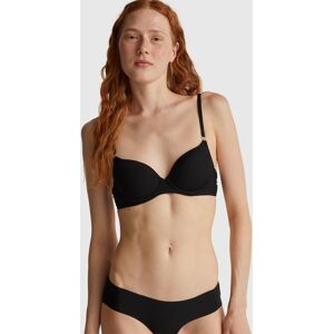 United Colors of Benetton Benetton, Sujetador Con Relleno Y Aros, Negro, Mujer Black United Colors of Benetton Benetton, Sujetador Con Relleno Y Aros, Negro, Mujer Black