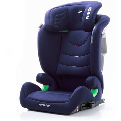 FAIRGO - Raga Fix I-Size - Azul Melange - Asiento de coche para niños FAIRGO - Raga Fix I-Size - Azul Melange - Asiento de coche para niños