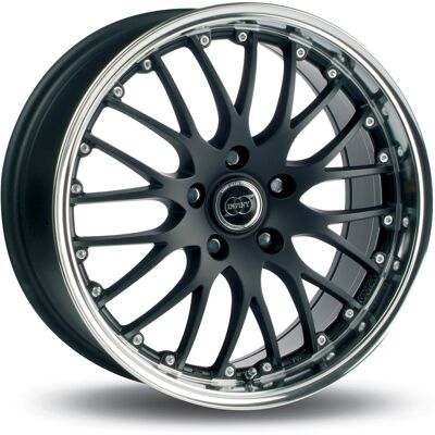 LLANTA ALUMINIO INFINY PHOENIX NEGRO MATE BORDE PULIDO 9,5 x 19 Et:45 LLANTA ALUMINIO INFINY PHOENIX NEGRO MATE BORDE PULIDO 9,5 x 19 Et:45
