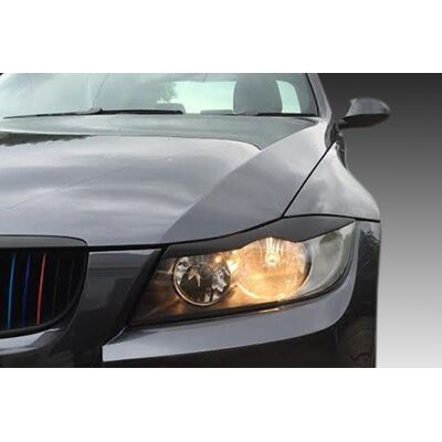 Motordrome BMW E90 Pestañas Faros - ABS de alta calidad, protección UV, fácil instalación Motordrome BMW E90 Pestañas Faros - ABS de alta calidad, protección UV, fácil instalación