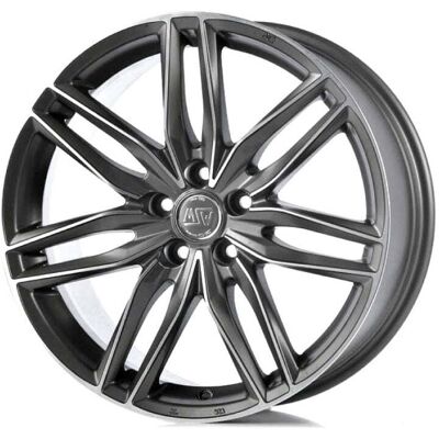 MSW RINES MSW 24 8x17 ET 40 5x115 Gun Metal Mate - Rueda MSW RINES MSW 24 8x17 ET 40 5x115 Gun Metal Mate - Rueda