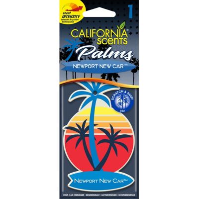 California Car Scents - Newport New Car - Clip visera elástico California Car Scents - Newport New Car - Clip visera elástico