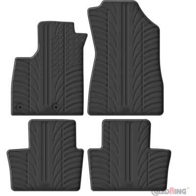 Alfombrillas Gledring para Renault Austral MHEV 2022 - Set de 4 Alfombrillas Gledring para Renault Austral MHEV 2022 - Set de 4