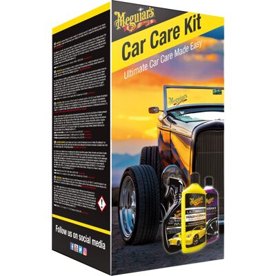 Kit de cuidado del coche Meguiars - Neumáticos, Cera, Champú Kit de cuidado del coche Meguiars - Neumáticos, Cera, Champú