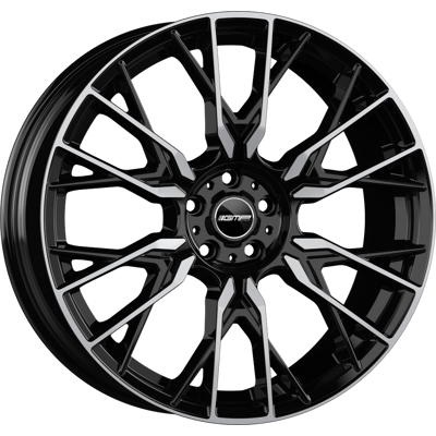 GMP ITALIA Rueda FENDER 21 x 8.50 ET 30 5X112 Diamante Negro GMP ITALIA Rueda FENDER 21 x 8.50 ET 30 5X112 Diamante Negro