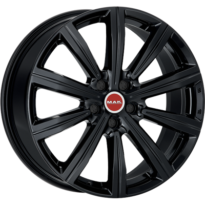 MAK Birmingham 20x8.5 ET29 5x112 Negro Brillante - Llanta MAK Birmingham 20x8.5 ET29 5x112 Negro Brillante - Llanta