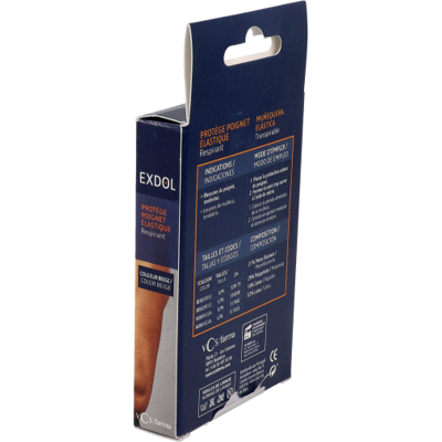 Muñequera Nosa Exdol - Transpirable, T-S/M Muñequera Nosa Exdol - Transpirable, T-S/M