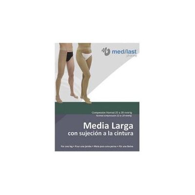 Medilast Medias Larga Sujeción Izquierda Mediana Medilast Medias Larga Sujeción Izquierda Mediana