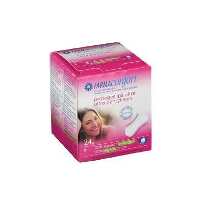 Farmaconfort Protegeslips Ultra Algodón 24 Unidades Farmaconfort Protegeslips Ultra Algodón 24 Unidades