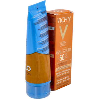 Vichy Idéal Soleil Fluido Facial Tinted Mate - Protección Solar SPF 50 Vichy Idéal Soleil Fluido Facial Tinted Mate - Protección Solar SPF 50