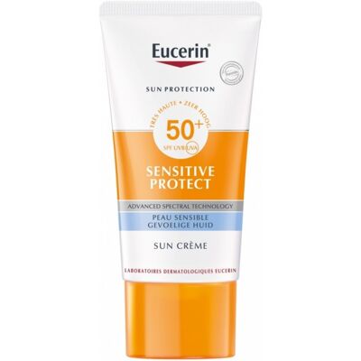 Eucerin Sun Sensitive Crema Protector Solar para Piel Sensible y Eucerin Sun Sensitive Crema Protector Solar para Piel Sensible y