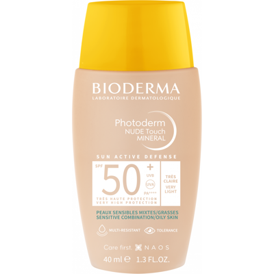 Bioderma Photoderm Nude Touch SPF 50+ Teinte 40 ml Natural Bioderma Photoderm Nude Touch SPF 50+ Teinte 40 ml Natural