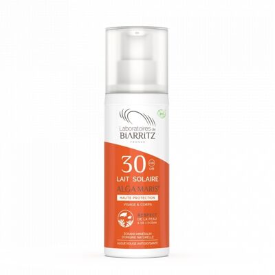 Laboratoires de Biarritz Alga Maris Leche Solar SPF 30 100 ml Laboratoires de Biarritz Alga Maris Leche Solar SPF 30 100 ml