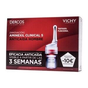 Vichy Dercos Aminexil Clinical 5 Tratamiento Anticaída Hombre 21X6 ml Vichy Dercos Aminexil Clinical 5 Tratamiento Anticaída Hombre 21X6 ml