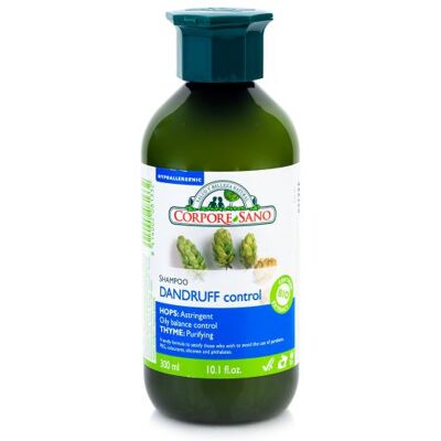 Champú anticaspa orgánico de Corpore Sano - Lúpulo y hinojo - 300ml Champú anticaspa orgánico de Corpore Sano - Lúpulo y hinojo - 300ml