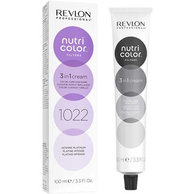 Revlon Nutri Color Filters Mascarilla de Color Platinum - Mascarilla para el cabello Revlon Nutri Color Filters Mascarilla de Color Platinum - Mascarilla para el cabello