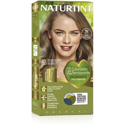 Naturtint Gel Coloración Permanente Tinte sin amoniaco 7N Rubio Naturtint Gel Coloración Permanente Tinte sin amoniaco 7N Rubio