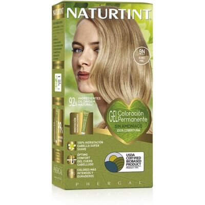 Naturtint Gel Coloración Permanente Tinte sin amoniaco 9N Rubio Miel Naturtint Gel Coloración Permanente Tinte sin amoniaco 9N Rubio Miel