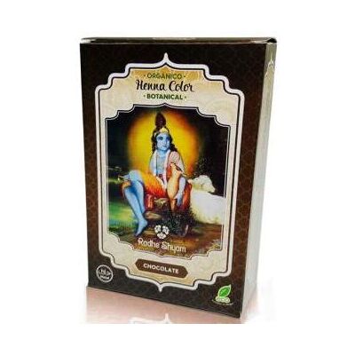 Radhe Shyam Henna Color Botanical Tinte en Polvo Chocolate 100 gr Radhe Shyam Henna Color Botanical Tinte en Polvo Chocolate 100 gr