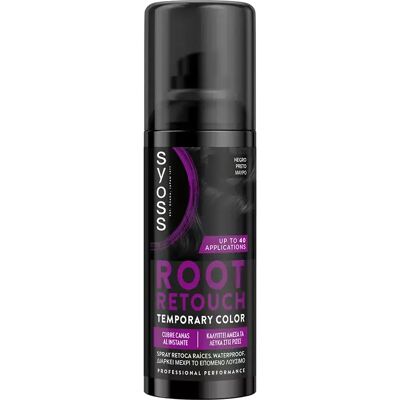 Syoss Root Retouch Retoca Raices Spray #Negro 120 ml Syoss Root Retouch Retoca Raices Spray #Negro 120 ml