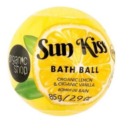 Organic Shop Sun Kiss Shop Limón y Vainilla Orgánicos 85g Organic Shop Sun Kiss Shop Limón y Vainilla Orgánicos 85g